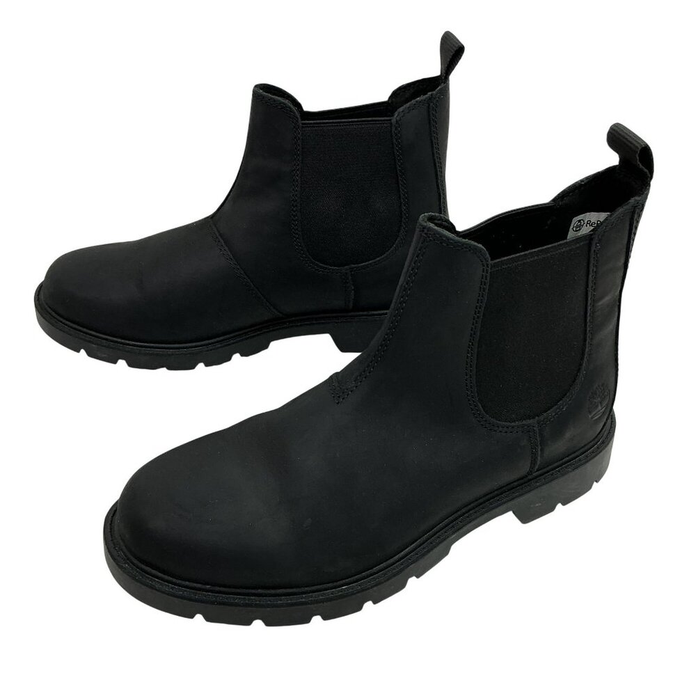 Timberland Linden Woods Chelsea Nubuck Leather Boots Womens 7